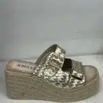 ZUECO HEBILLA DORADO