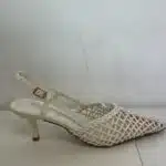 TACON TRENZADO PICO BEIGE