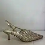 TACON TRENZADO PICO DORADO