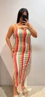 VESTIDO ZIG ZAG