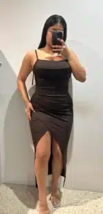 VESTIDO FRUNCIDO RAJA