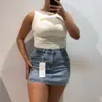 CAMISETA LICRA FRUNCE