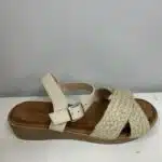 SANDALIA COMBINADA BEIGE