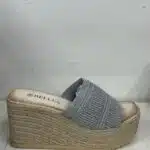 SANDALIA GUANTE PLATA