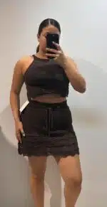 CONJUNTO CROCHET FALDA