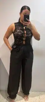 TOP ENCAJE ELEGANTE