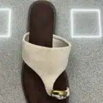 CHANCLA ANILLO BEIGE