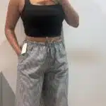 PANTALON PUÑO CUADRITOS
