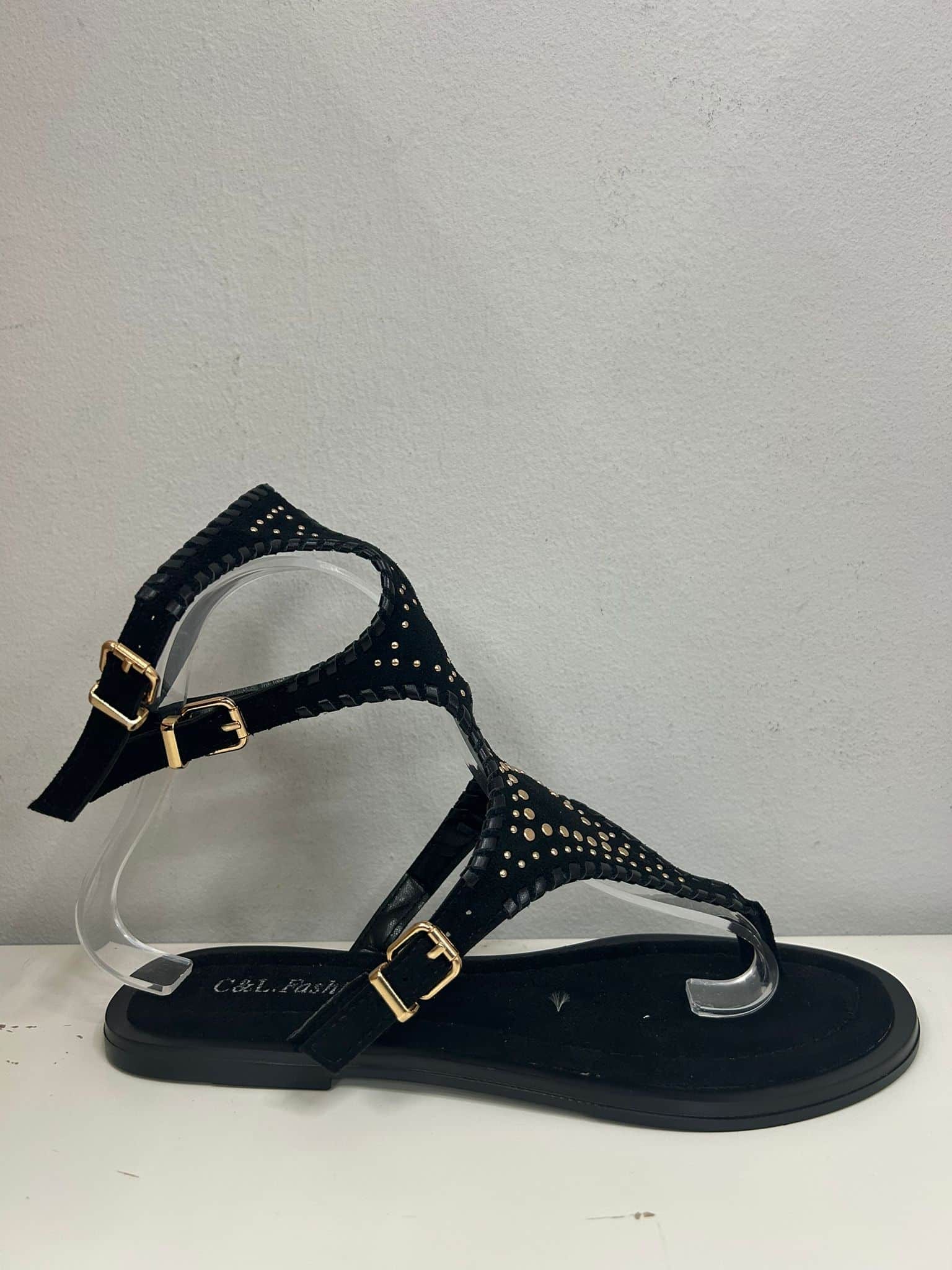 WhatsApp Image 2026-05-14 at 16.22.57 CHANCLAS TACHUELAS NEGRAS - Imagen 1