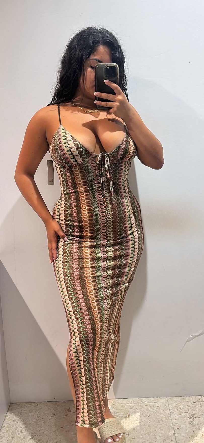 WhatsApp Image 2026-07-07 at 18.03.35 VESTIDO ZIGZAG BRILLO - Imagen 1